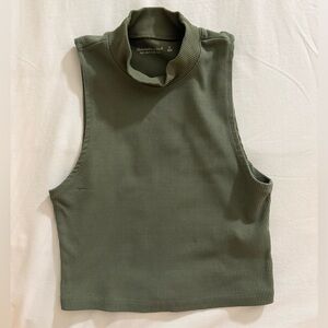 Abercrombie Ribbed Turtleneck Tank